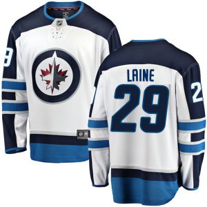 Herren Winnipeg Jets Eishockey Trikot Patrik Laine #29 Breakaway Weiß Fanatics Branded Auswärts